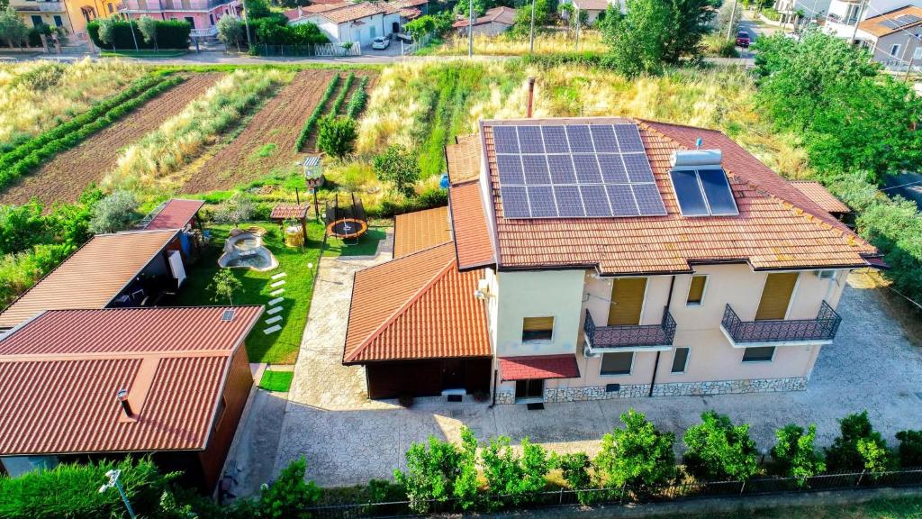 Vonkajšia záhrada v ubytovaní SoleLuna B&B