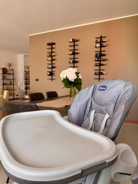 Posezení v ubytování Garda Lake Holiday Apartments quadrilocale