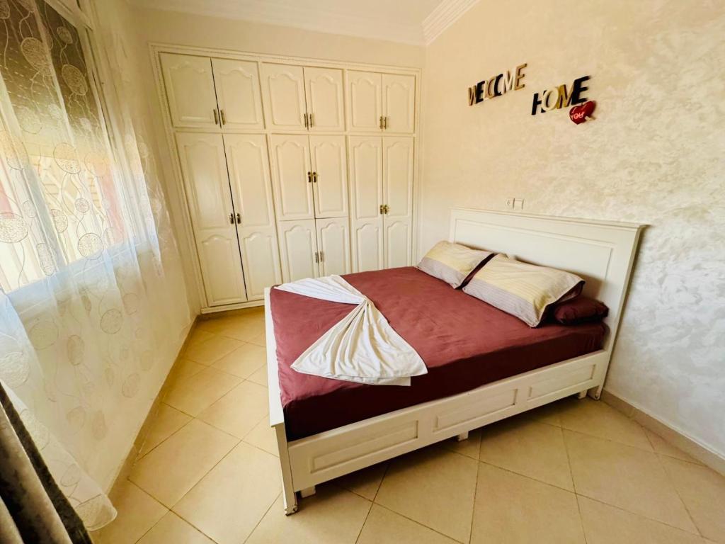 Postel nebo postele na pokoji v ubytování Villa De Luxe, Piscine Idéalement située à Oujda