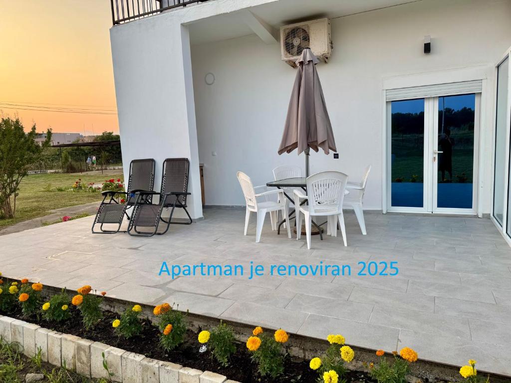 Balkón nebo terasa v ubytování Magda apartments