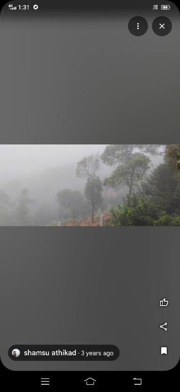 Příroda nedaleko vily