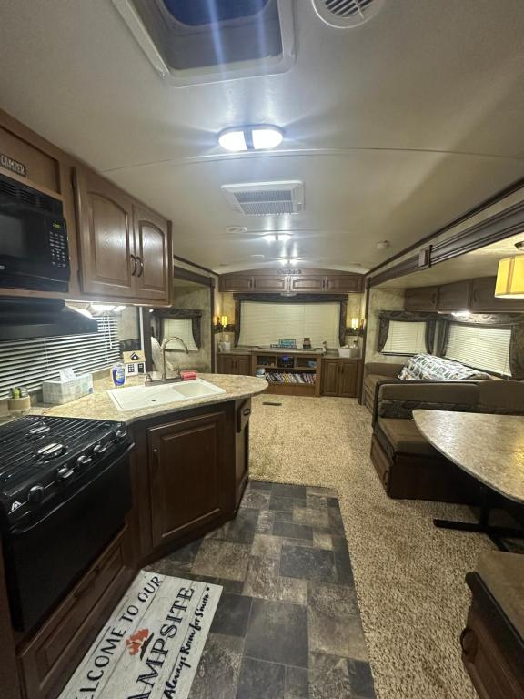 Kuchyň nebo kuchyňský kout v ubytování Quiet space to rest your head