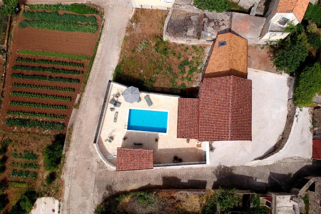 Bazén v ubytovaní Rustic Villa Island Hvar alebo v jeho blízkosti
