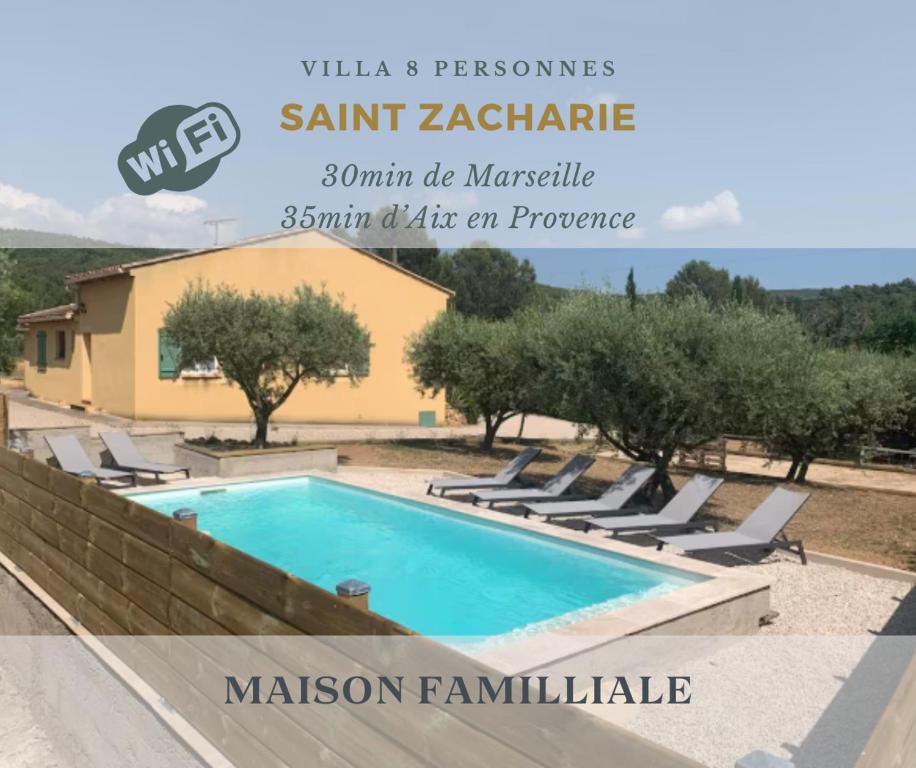 Photo de la galerie de l'établissement Maison calme 8pers au pied des collines Varoises, à Saint-Zacharie