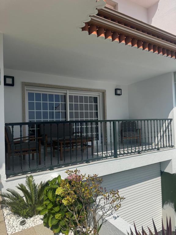 Balkón nebo terasa v ubytování Chalet Sanxenxo Miraflores