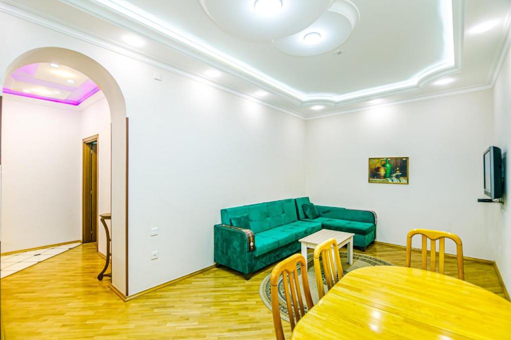 Et opholdsområde på CONCEPT Apartment
