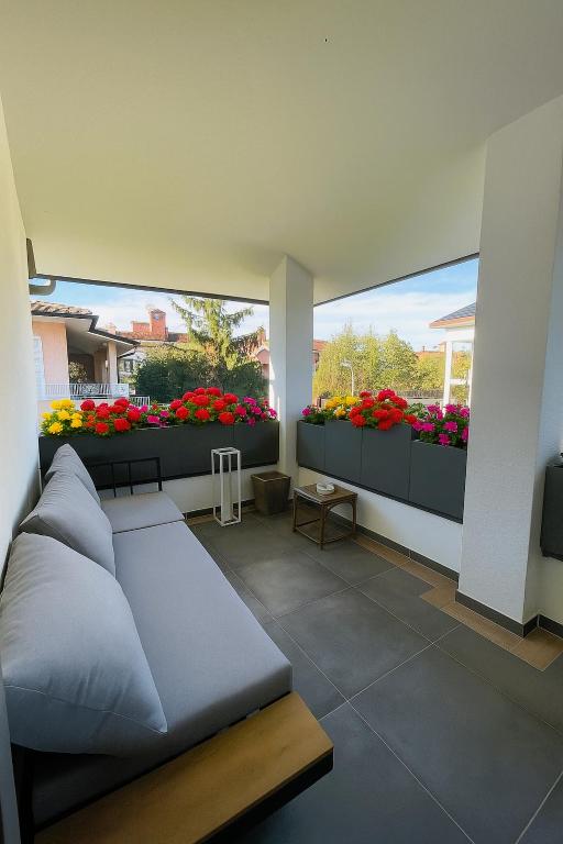 Posezení v ubytování B&B Villa Tersius