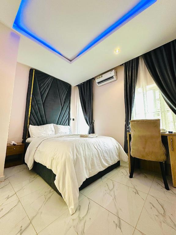 Postel nebo postele na pokoji v ubytování Hotel AREX