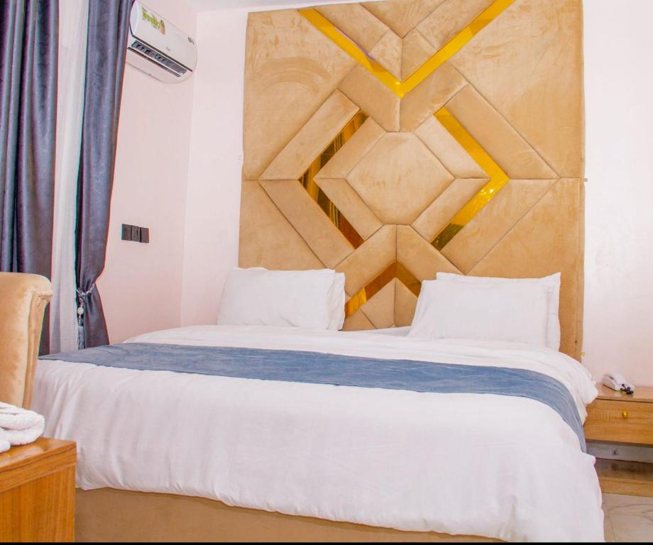 Postel nebo postele na pokoji v ubytování Hotel AREX