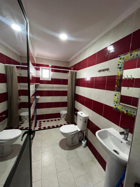 Koupelna v ubytování Solmar Apartments Oued Lou