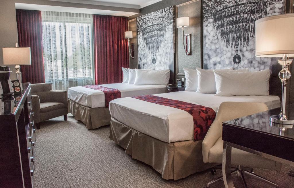Katil atau katil-katil dalam bilik di The Delavan Hotel