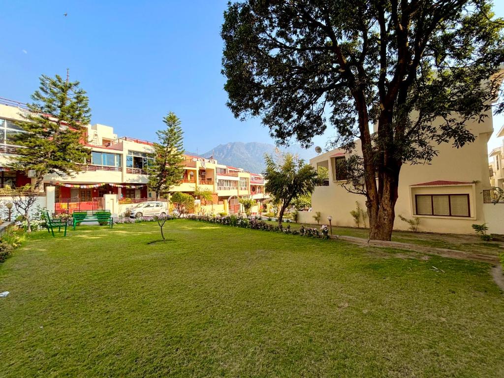 Zahrada ubytování Ganga Moksha Homestay