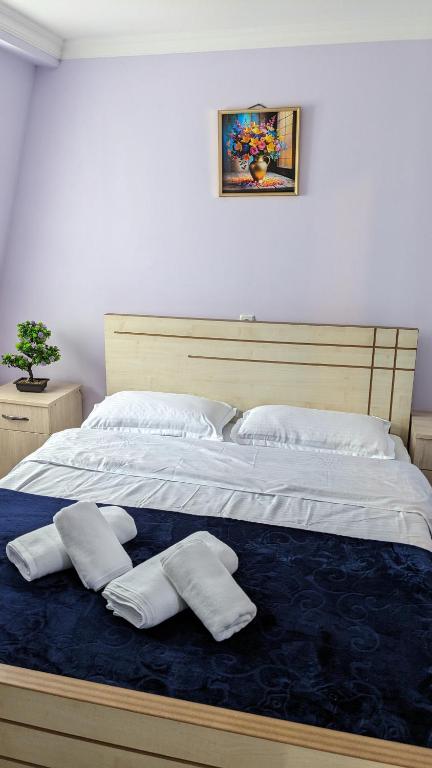 Postel nebo postele na pokoji v ubytování MATE Private Bathrooms
