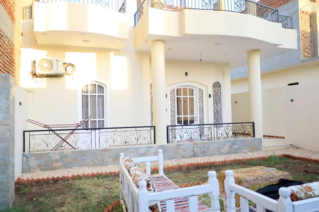 A balcony or terrace at Tomorrow Land villa