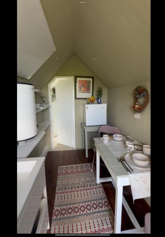 Kuchyň nebo kuchyňský kout v ubytování Fennor Park Lodge
