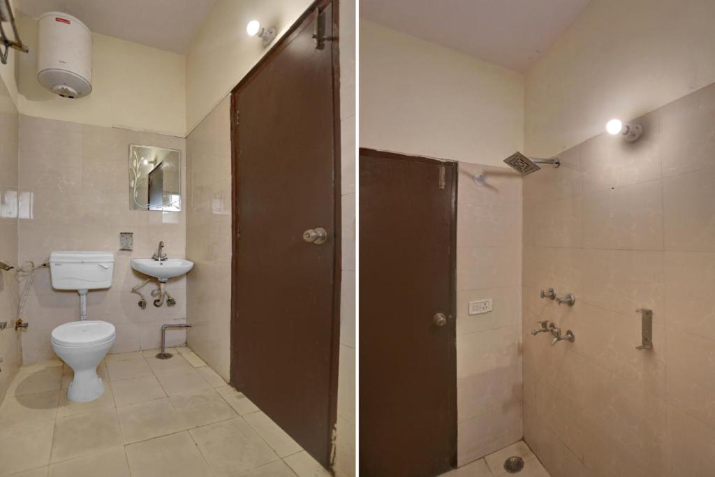 Koupelna v ubytování Hotel O Doraemon Residency