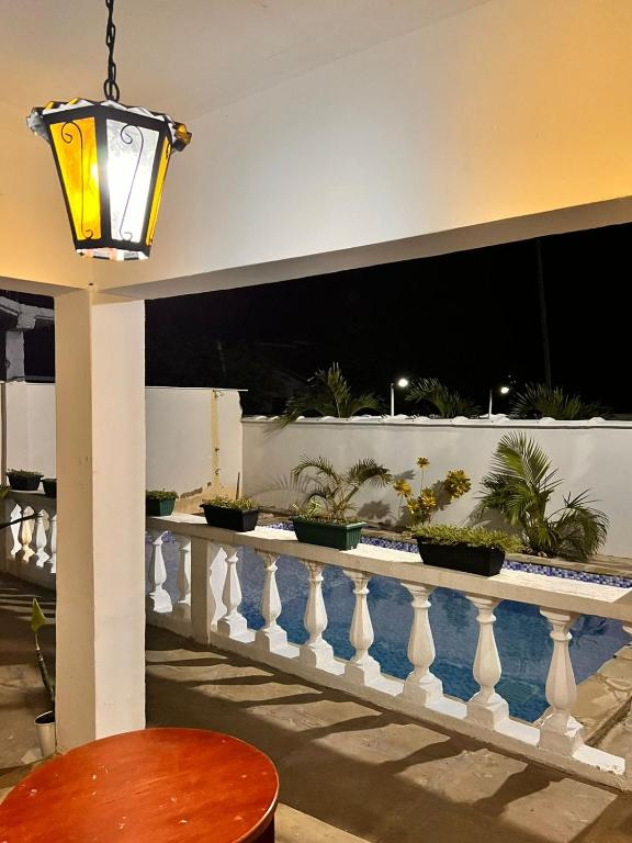 Balkón nebo terasa v ubytování Honeydream Villa