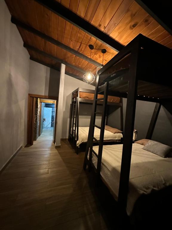Postel nebo postele na pokoji v ubytování Cabaña DAGO