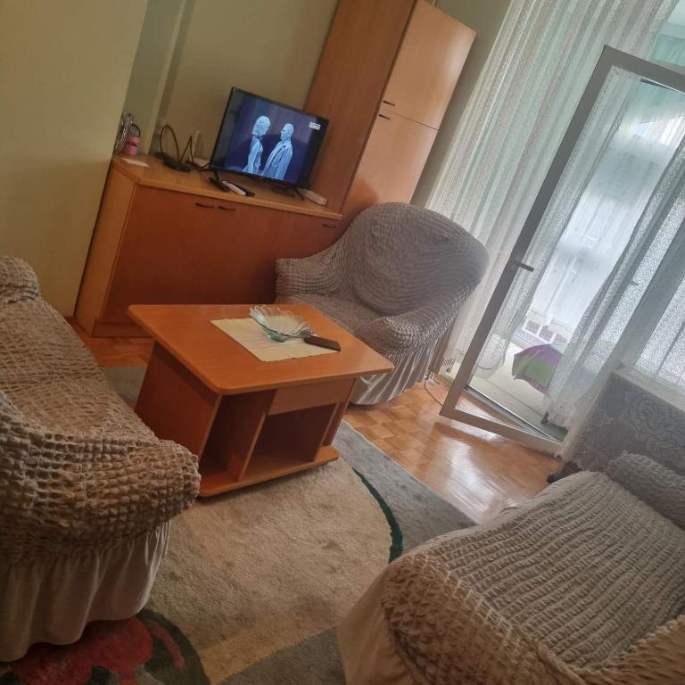 Posezení v ubytování Apartman Mina