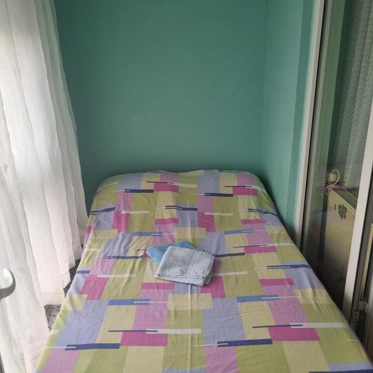 Postel nebo postele na pokoji v ubytování Apartman Mina