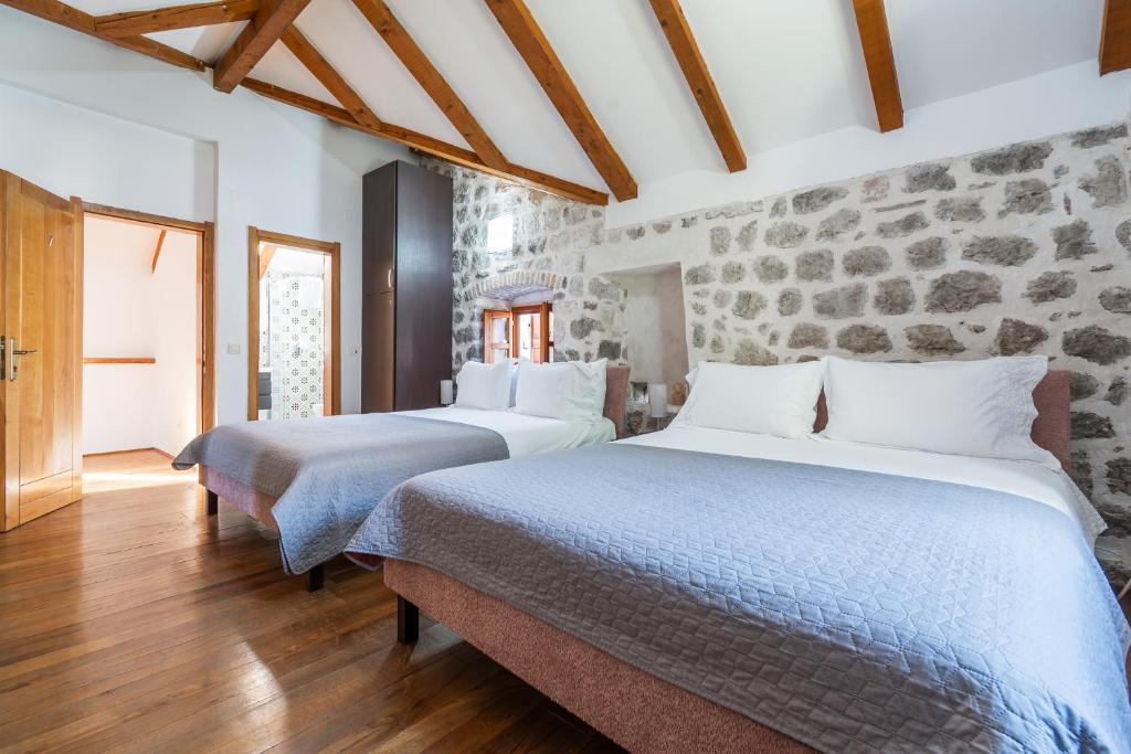 Postel nebo postele na pokoji v ubytování GuestHouse Mrshe Palace