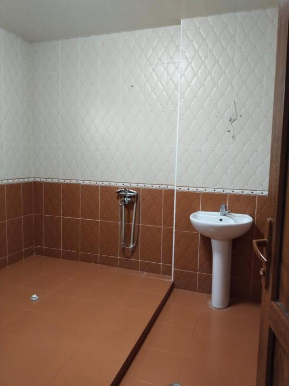 Koupelna v ubytování Villa Vanila