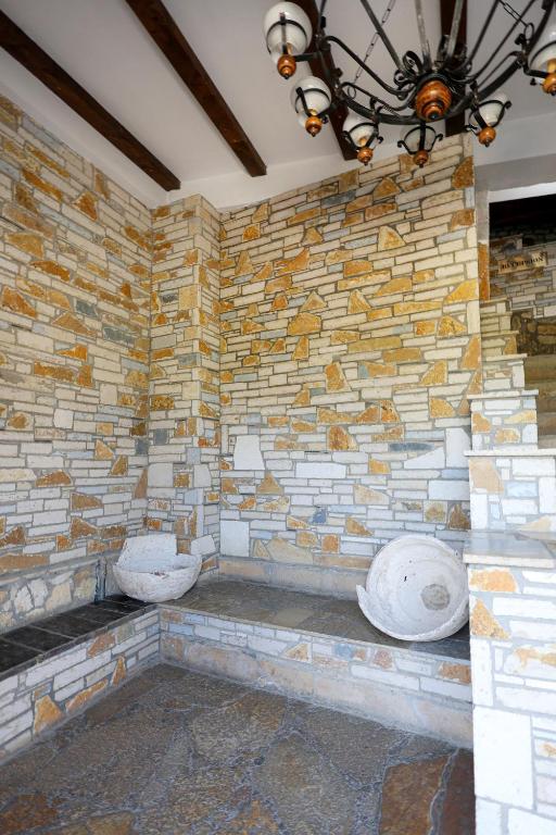 Koupelna v ubytování Hotel Ajka