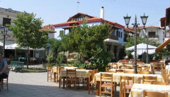 Budova, kde se vila nachází