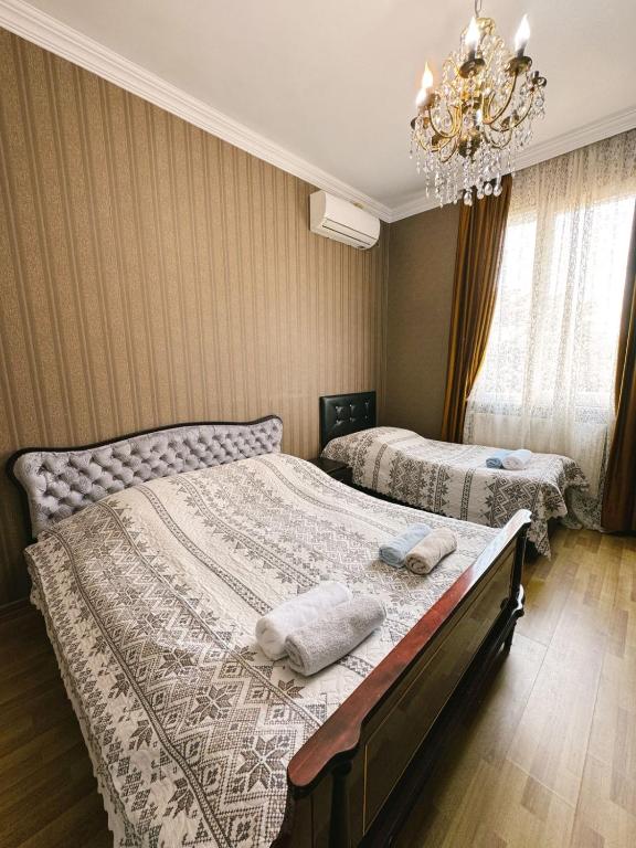 Postel nebo postele na pokoji v ubytování Guest House "Sulo"
