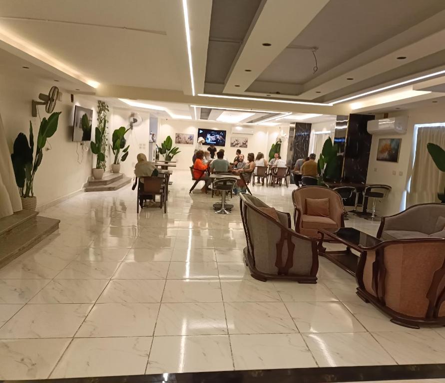 Posezení v ubytování Afnan Cairo Airport