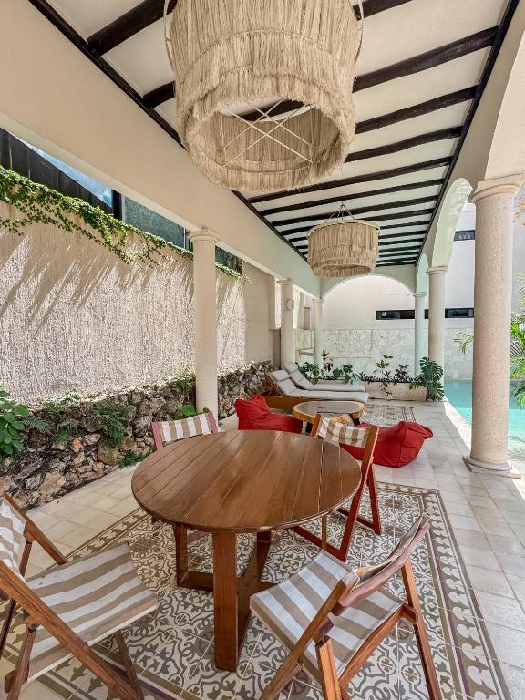 Zona d'estar a Frater Yucatán Hotel