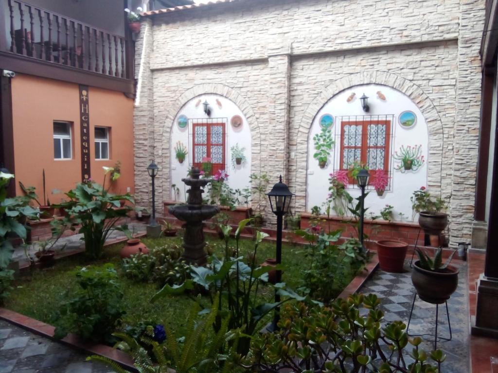 Zahrada ubytování Hostal Catequil