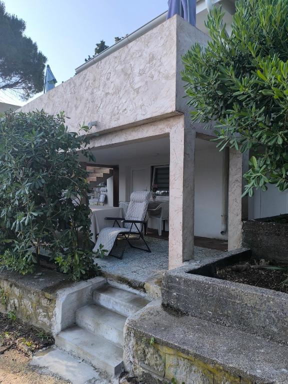 Zahrada ubytování Apartment Krasici