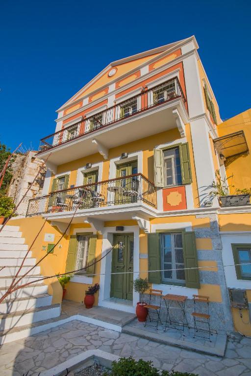 Budova, kde se aparthotel nachází