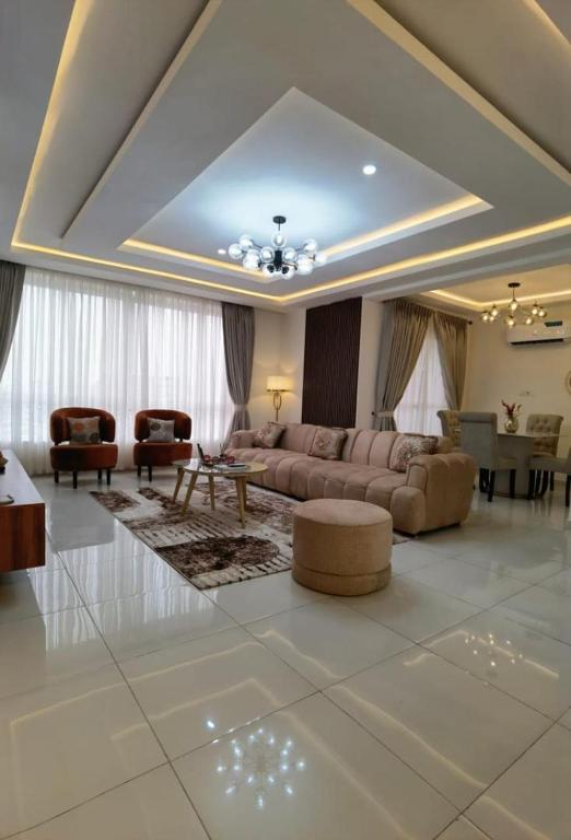 Posezení v ubytování Luxe Haven
