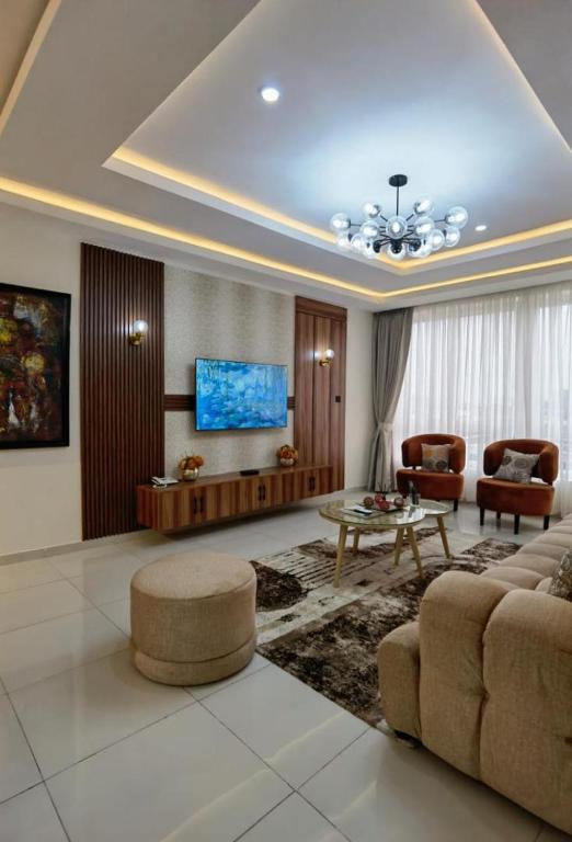 Posezení v ubytování Luxe Haven