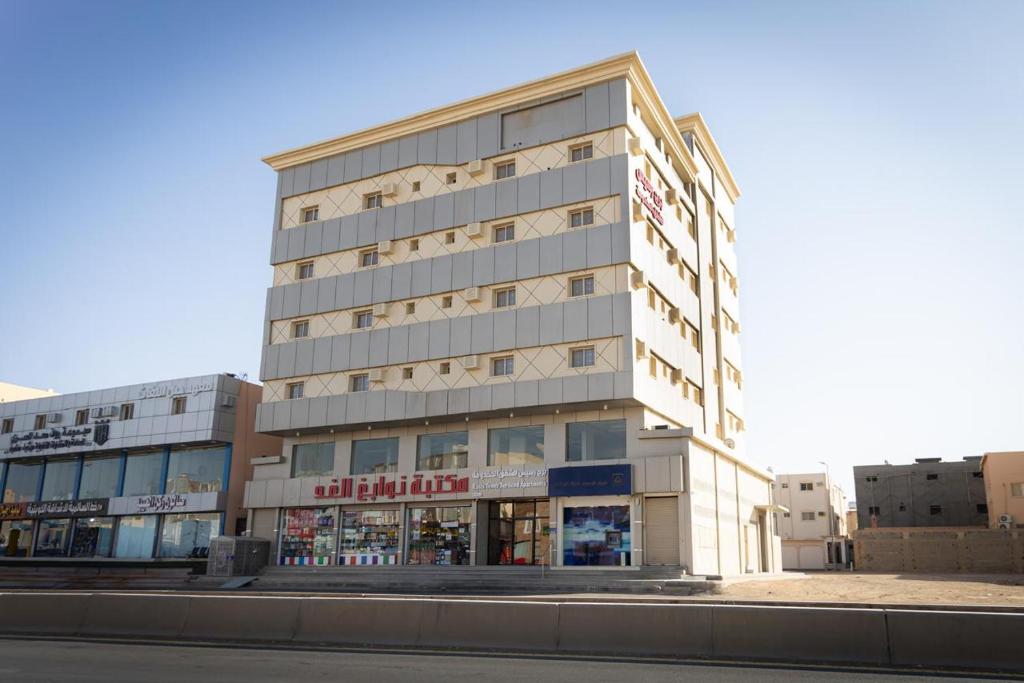 Budova, kde se aparthotel nachází