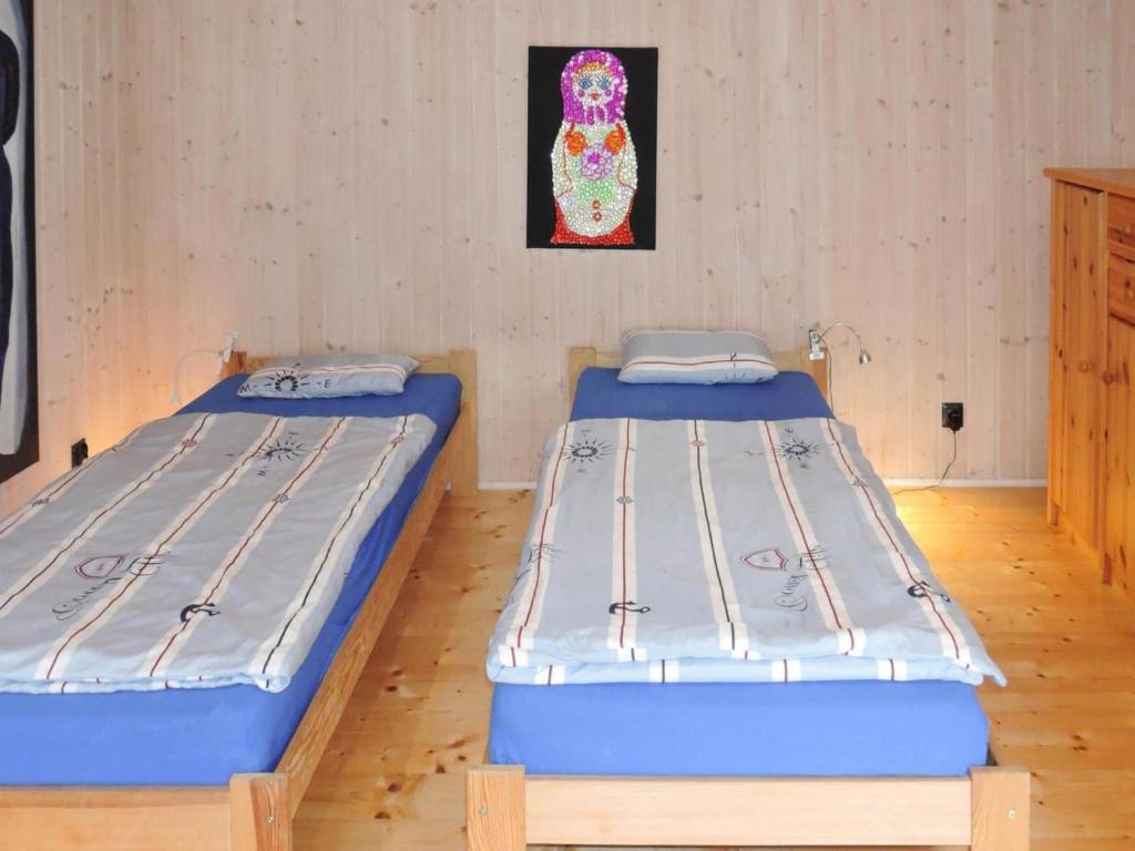 Posteľ alebo postele v izbe v ubytovaní holiday home in Nowe Warpno