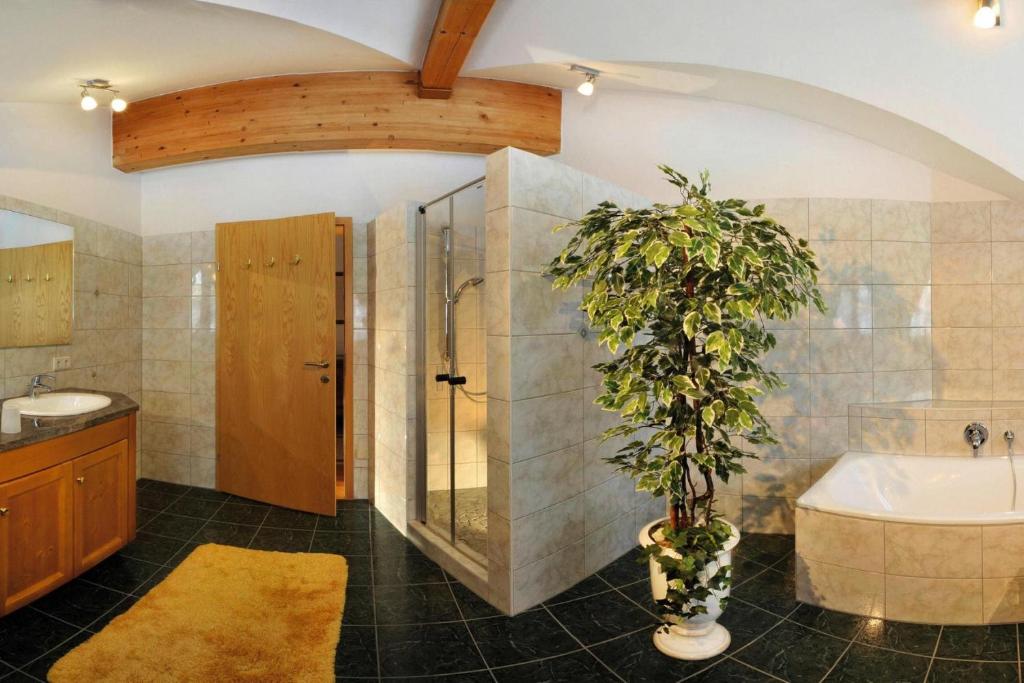 Kúpeľňa v ubytovaní Apartment in Achenkirch with a garden
