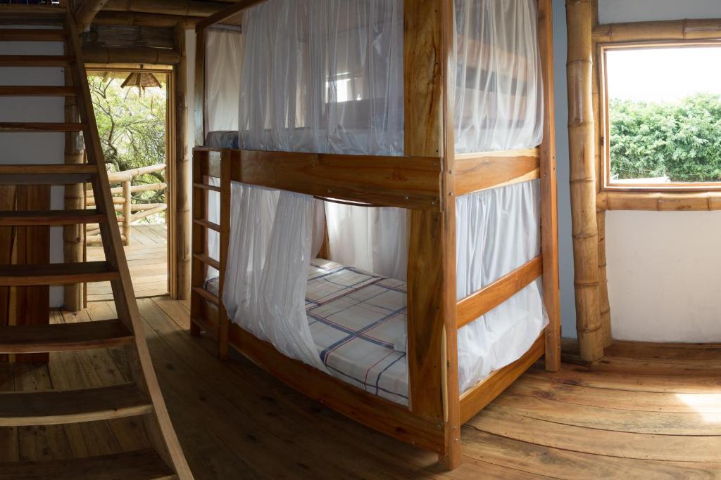 Postel nebo postele na pokoji v ubytování hostal Monte Libano