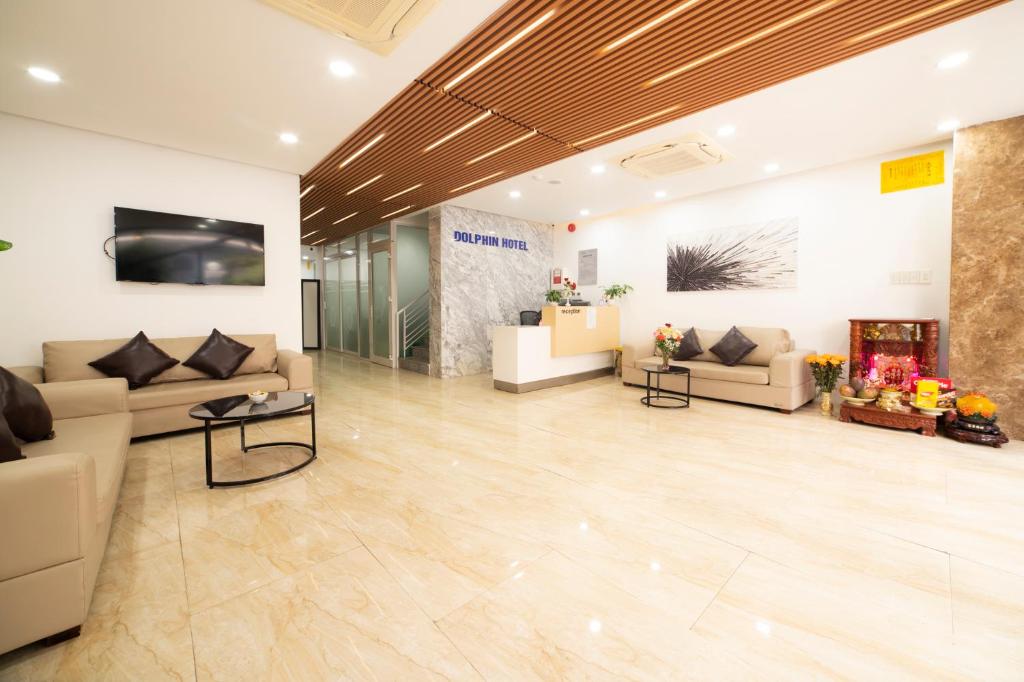 TV/trung tâm giải trí tại Dolphin Hotel Nha Trang