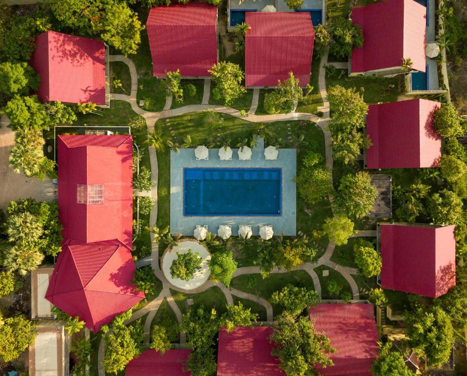 Bazén v ubytování Sala Siem Reap Resort nebo v jeho okolí