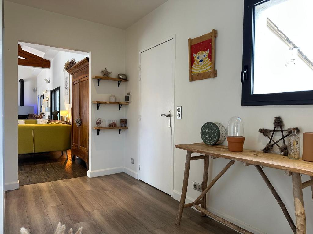 Posteľ alebo postele v izbe v ubytovaní La Villa aux bambous