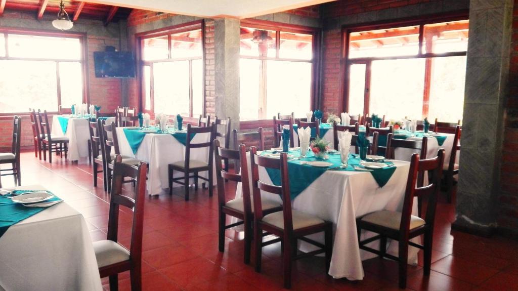 Restaurace v ubytování Hostería San Clemente