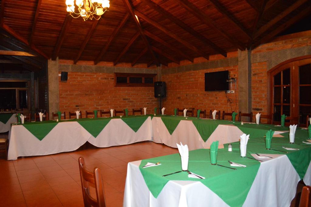 Restaurace v ubytování Hostería San Clemente