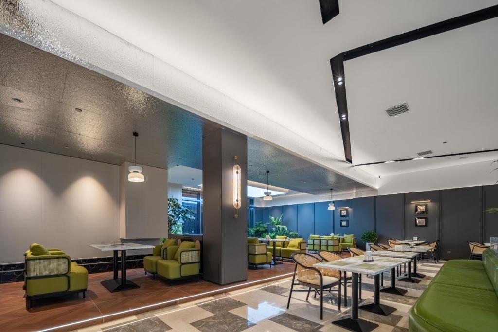 Posezení v ubytování Wyndham Garden Hotel Yiwu International Trade City