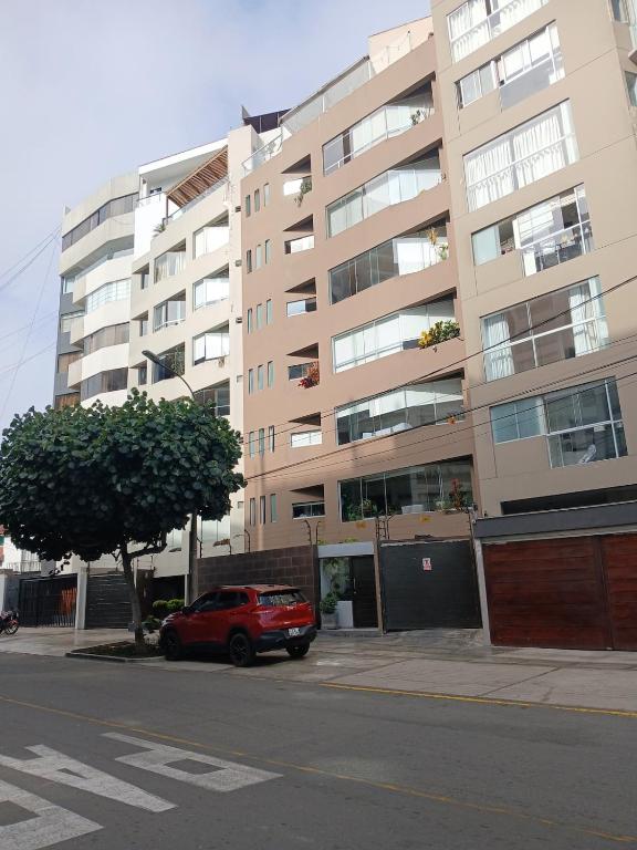 Budova, kde se apartmán nachází