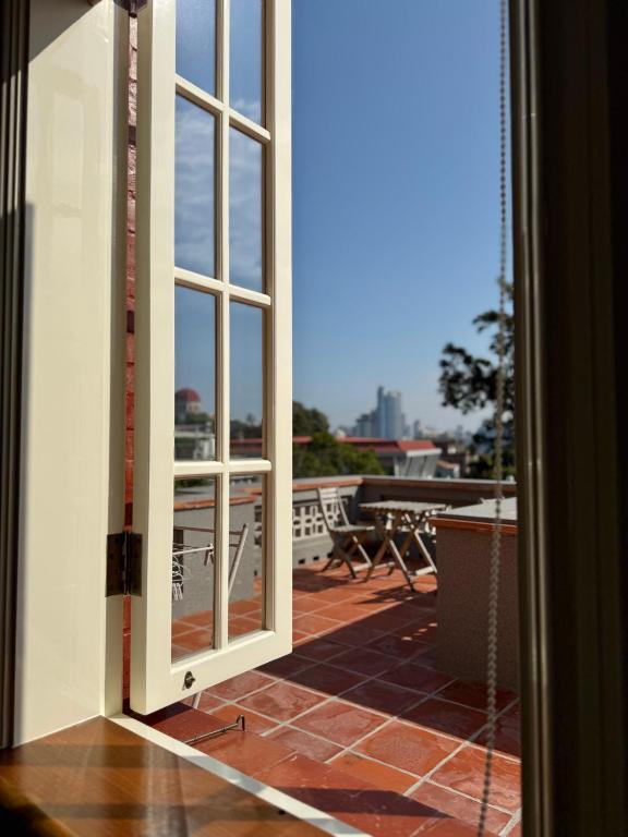 Balkón nebo terasa v ubytování Xiamen Gulangyu Bishan Residence