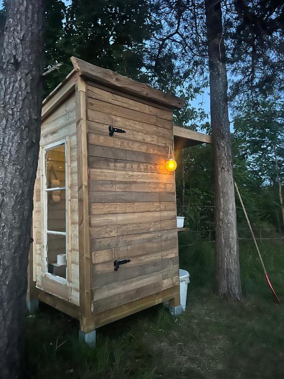 Fotografie z fotogalerie ubytování Glamping med alpackor v destinaci Laholm