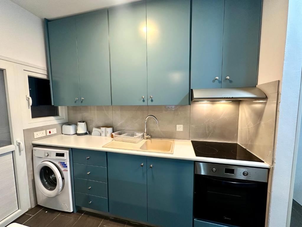 Kuchyň nebo kuchyňský kout v ubytování Mediterranean Blue - Secret Escape